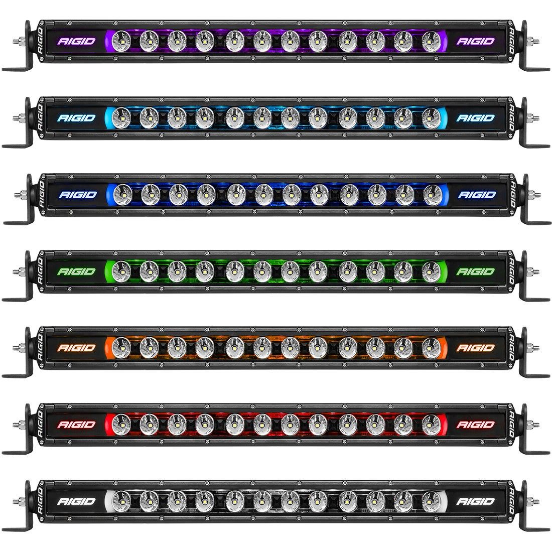 RIGID INDUSTRIES | Radiance Plus SR-Series LED Light 8 Option RGBW Backlight 40 Inch RIGID | 240603