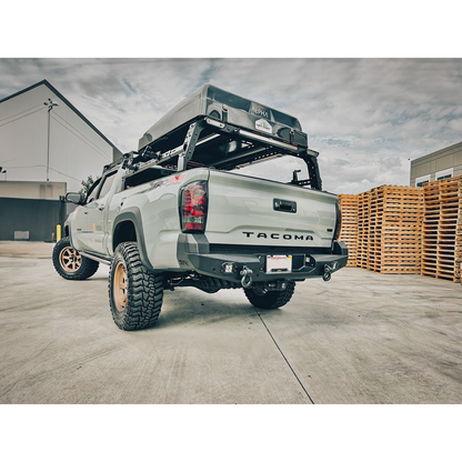 Body Armor 4x4 2016-2023 TOYOTA TACOMA PRO SERIES II REAR BUMPER TC-2966