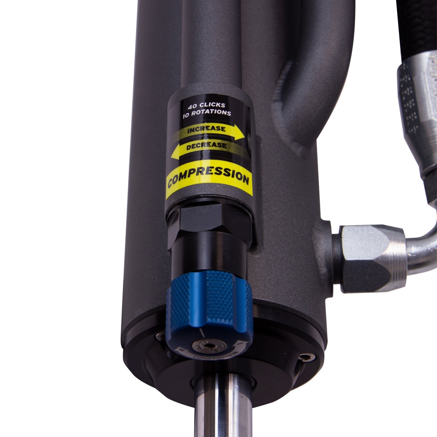 BILSTEIN | Suspension Shock Absorber Rear Left Monotube Toyota Tacoma 2005-2023 B8 8100 (Bypass) | 25-320442 compression adjuster