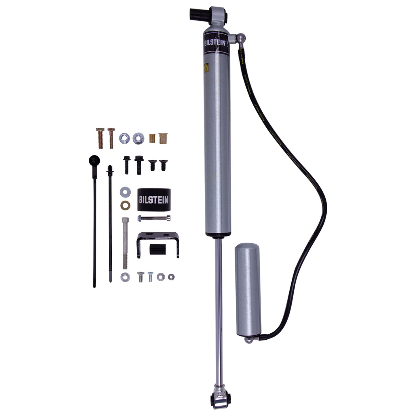 BILSTEIN | Suspension Shock Absorber Front Right Monotube Jeep Gladiator 20-25 3-4.5 Inch B8 5160  | 25-329957, remote reservoir design.
