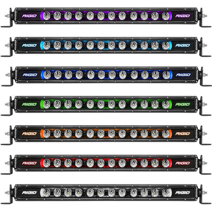 RIGID INDUSTRIES | Radiance Plus SR-Series LED Light 8 Option RGBW Backlight 50 Inch RIGID | 250603