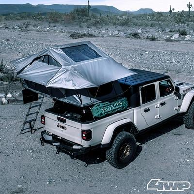 SMITTYBILT | Gen2 Overlander Tent Open Size 95 Inch W x 56 Inch L x 51 Inch H Sleeps 2-3 Full Bed Size Smittybilt |2583