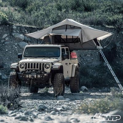 SMITTYBILT | Gen2 Overlander Tent Open Size 95 Inch W x 56 Inch L x 51 Inch H Sleeps 2-3 Full Bed Size Smittybilt |2583