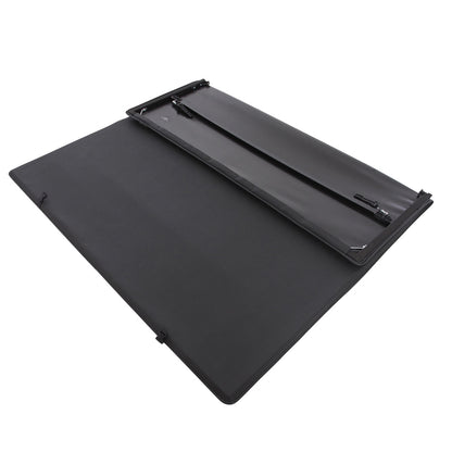 Smittybilt Smart Cover Trifold Tonneau Cover Incl. Cargo Net Black I 2610032