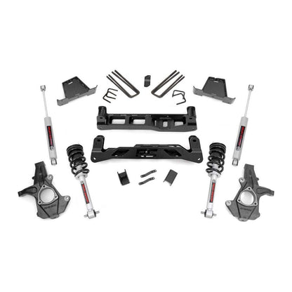 Rough Country N3 Struts w/N3 Rear Shocks 7.5 Inch Lift Kit I 26331