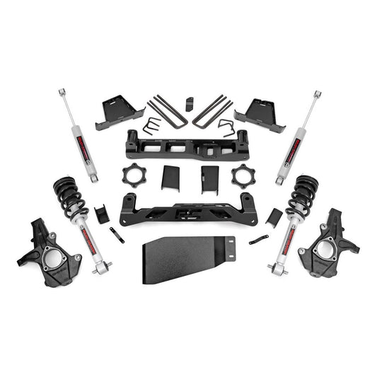 Rough Country N3 Struts w/N3 Rear Shocks 7.5 Inch Lift Kit I 26431