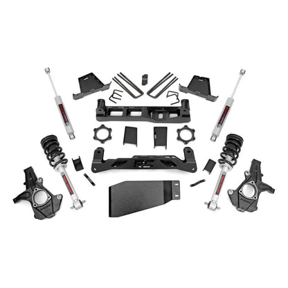 Rough Country N3 Struts w/N3 Rear Shocks 7.5 Inch Lift Kit I 26431