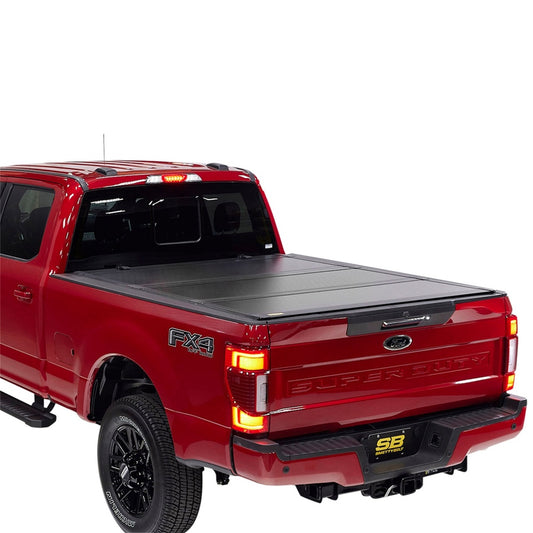 Smittybilt Bed Guard Tonneau Cover Direct Fit Black Hardware Included I 2730002