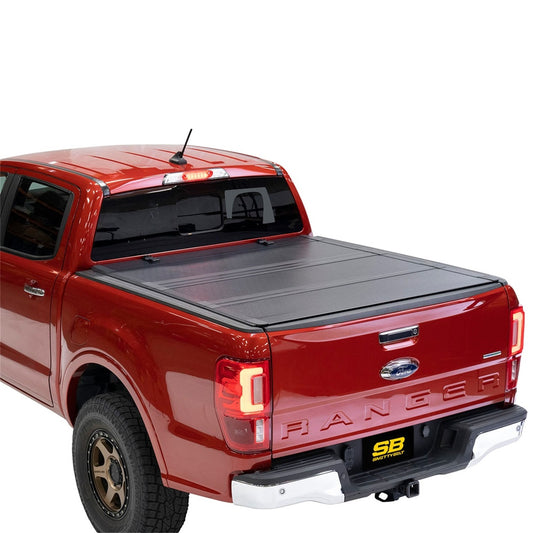 Smittybilt Bed Guard Tonneau Cover Direct Fit Black Hardware Included I 2730004