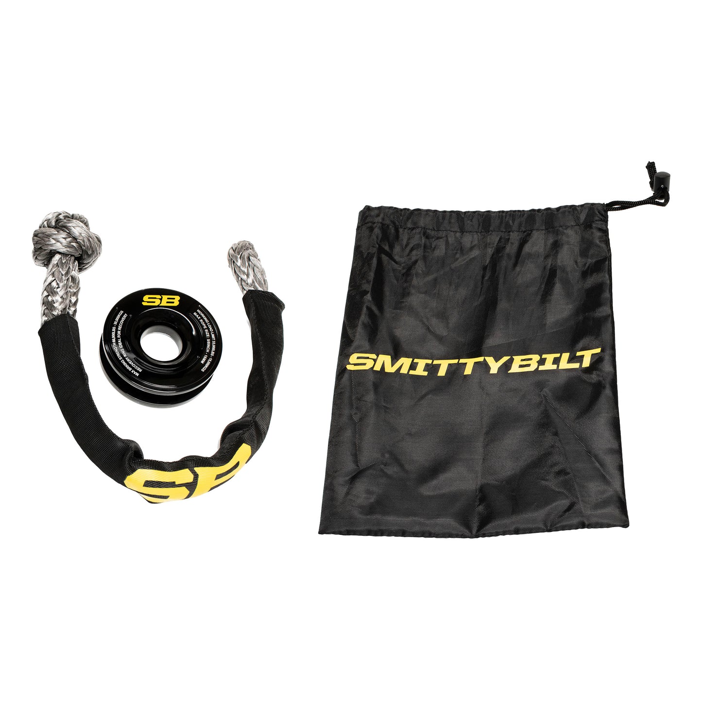 SMITTYBILT Soft Shackle w/ Recovery Ring – 33K Rating | 2738