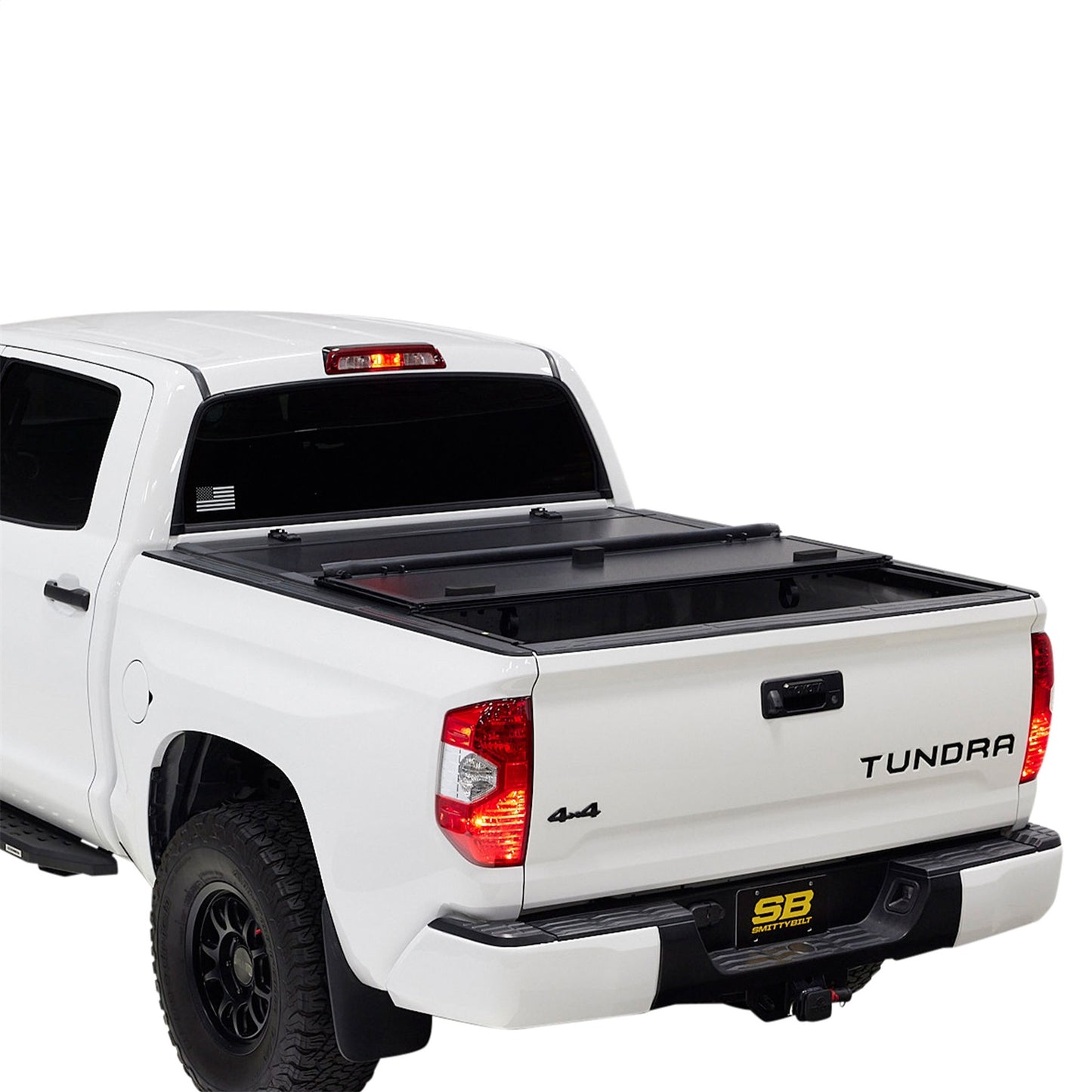 Smittybilt Bed Guard Tonneau Cover Direct Fit Black Hardware Included I 2741002