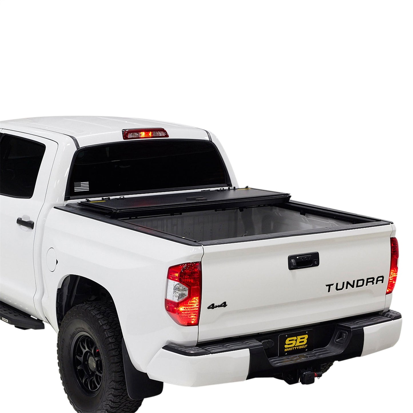 Smittybilt Bed Guard Tonneau Cover Direct Fit Black Hardware Included I 2741002