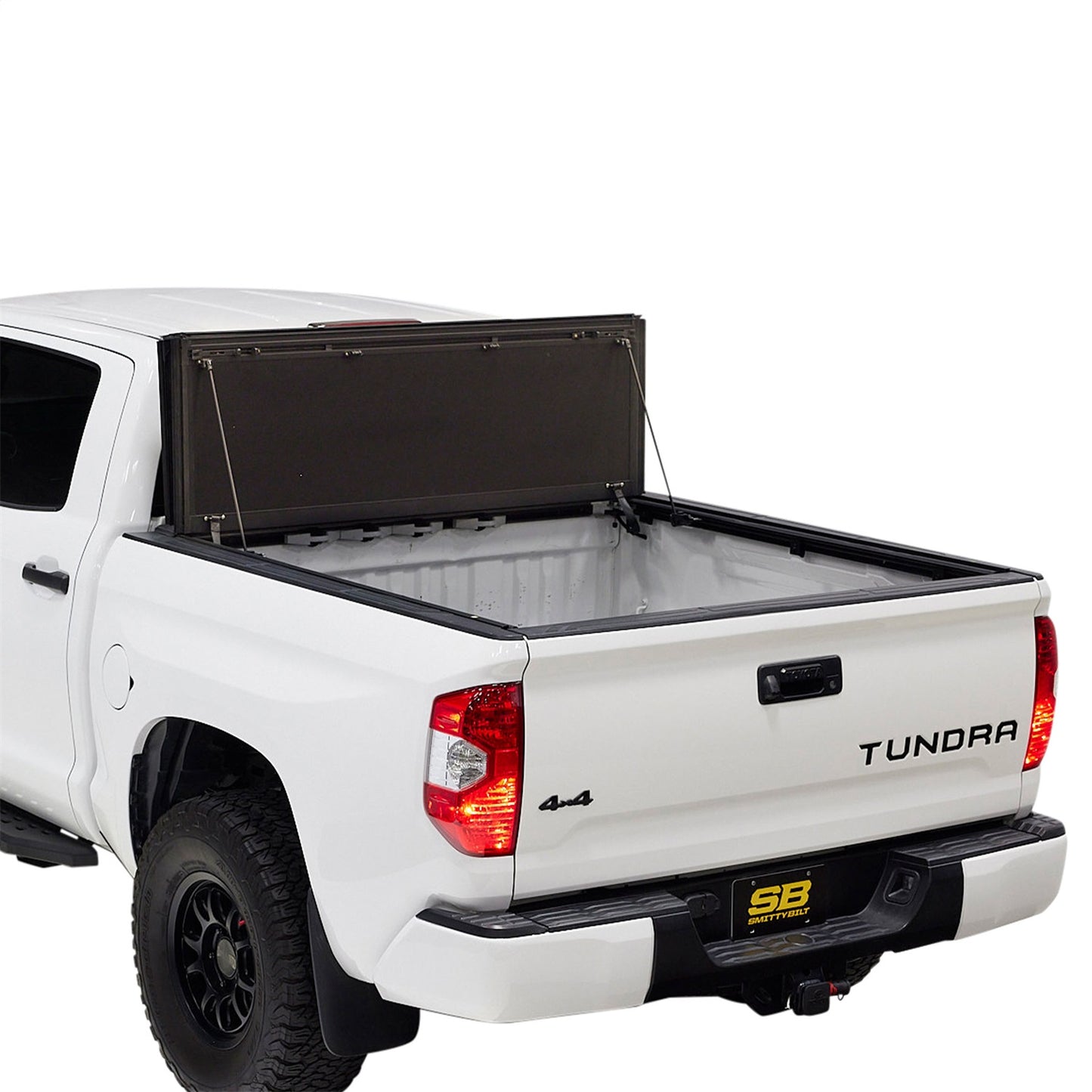 Smittybilt Bed Guard Tonneau Cover Direct Fit Black Hardware Included I 2741002