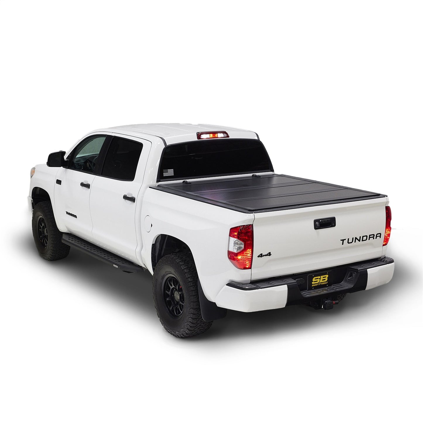 Smittybilt Bed Guard Tonneau Cover Direct Fit Black Hardware Included I 2741002