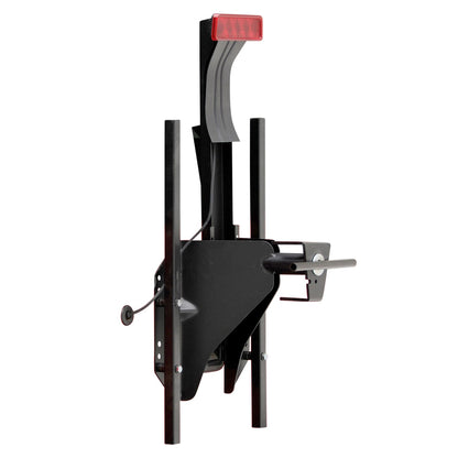 Smittybilt SRC Oversized Tire Carrier Mount Textured Black Holds Up to 37 in. Tire I 2743