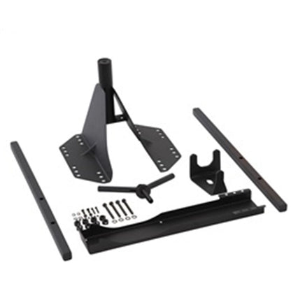 Smittybilt SRC Oversized Tire Carrier Mount Textured Black Holds Up to 37 in. Tire I 2743