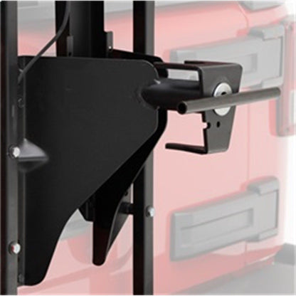 Smittybilt SRC Oversized Tire Carrier Mount Textured Black Holds Up to 37 in. Tire I 2743