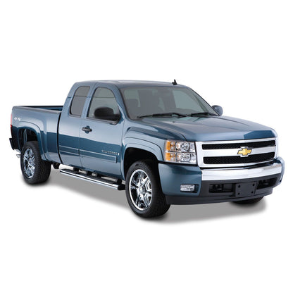 Husky Liners | OE Style Fender Flares Black Smooth Finish 4-Piece Set For 2007-2014 Silverado 1500/2500 HD/3500 HD Husky Liners | 2804923 on a truck.