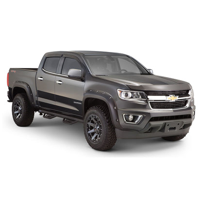 Husky Liners | Pocket Style Fender Flare 4 PC Set For 2015-2020 Colorado Husky Liners | 2804970 on a Chevy Colorado truck.