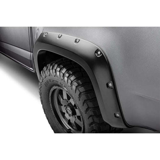 Husky Liners | Pocket Style Fender Flare 4 PC Set For 2021-2022 Colorado 74 Bed Length Husky Liners | 2804991 on truck