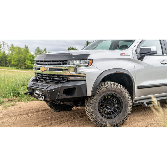 Husky Liners | RVL Fender Flares Black Smooth Finish 4-Piece Set For 2019-2026 Silverado 1500 Husky Liners | 2804993 installed on truck.