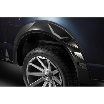Husky Liners | DRT Fender Flares Black Smooth Finish 4-Piece Set For 2011-2024 1500 Classic Husky Liners | 2805932 on a vehicle