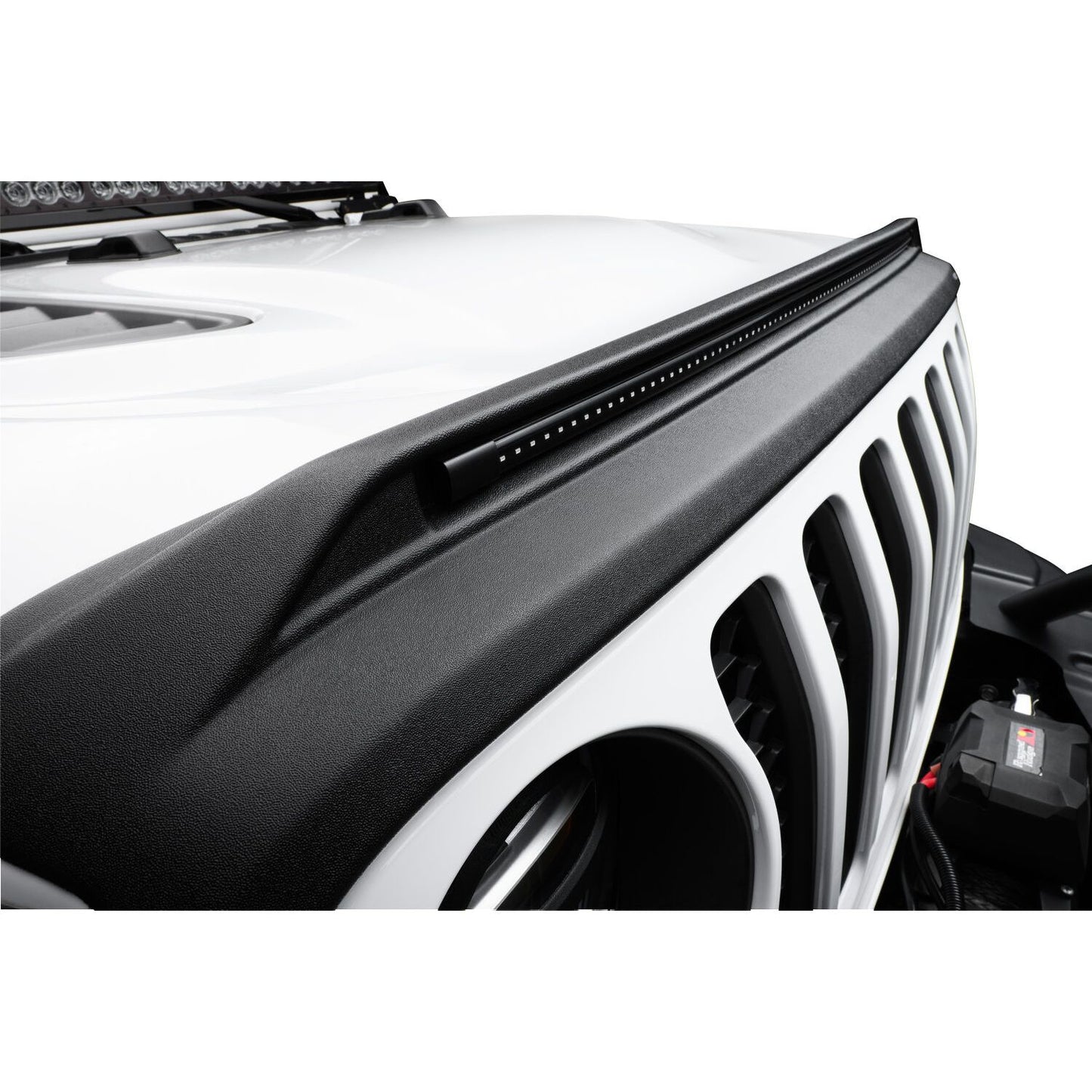 Husky Liners | Husky Liner Aeroskin Lightshield PRO Hood Protector For 2015-2020 F-150 Husky Liners | 2820096 close-up view.