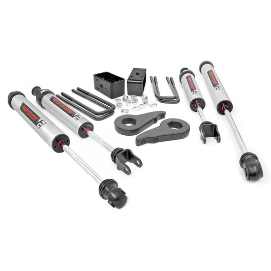 ROUGH COUNTRY 1.5-2 Inch Lift Kit | V2 | Chevy Silverado & GMC Sierra 1500 4WD (1999-2006 & Classic) | 28370