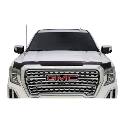 Husky Liners | Aeroskin Hood Protector Smoke For 2020-2023 Sierra 2500 HD/3500 HD Husky Liners | 2842185 mounted on GMC truck