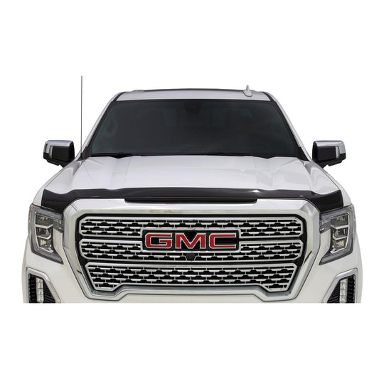 Husky Liners | Aeroskin Hood Protector Smoke For 2020-2023 Sierra 2500 HD/3500 HD Husky Liners | 2842185 mounted on GMC truck