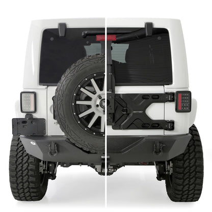Smittybilt Pivot HD Tire Carrier Up To 37 in. Tire I 2843