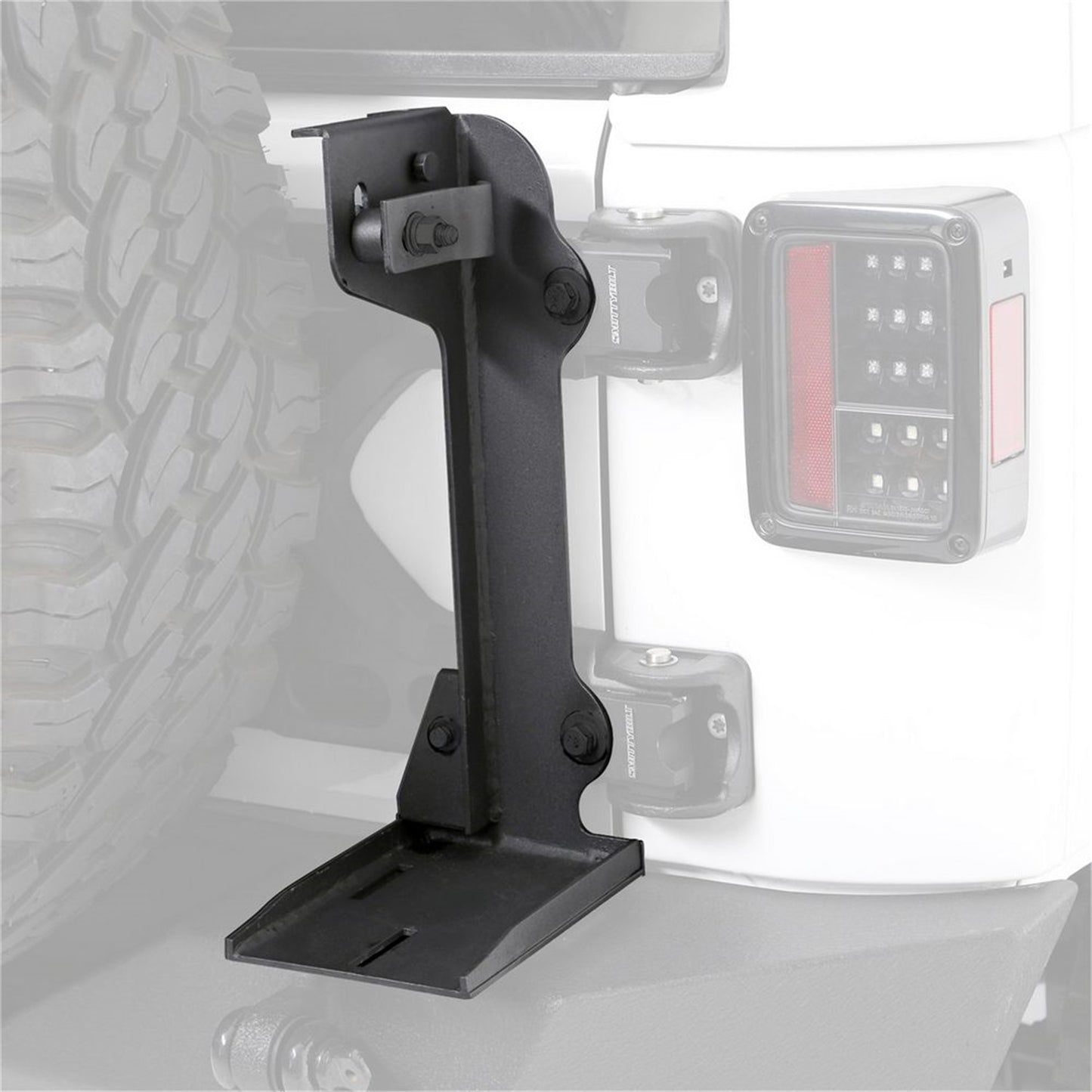 Smittybilt Trail Jack Mount For Use w/Pivot Heavy Duty Oversize Rear Tire Carrier PN[2843] I 2844