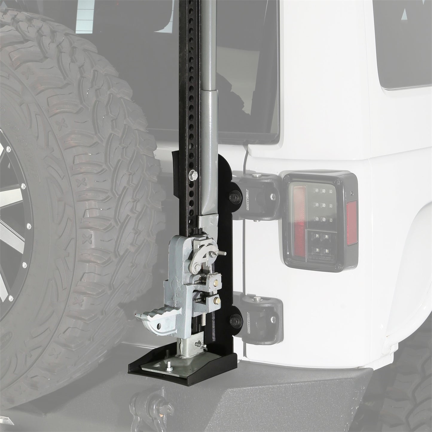 Smittybilt Trail Jack Mount For Use w/Pivot Heavy Duty Oversize Rear Tire Carrier PN[2843] I 2844