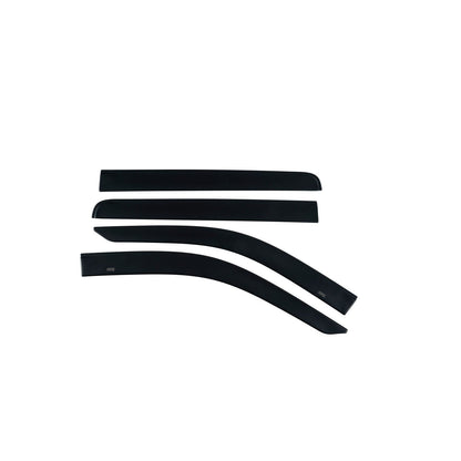 Husky Liners | Low Profile Ventvisor Deflector Matte Black Outside Mount 4 Piece For 2005-2020 Frontier Husky Liners | 2857037