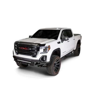 Husky Liners | Aeroskin Hood Protector Matte Black Low Profile For 2015-2019 Sierra 2500 HD/3500 HD Husky Liners | 2877085 on a GMC truck.