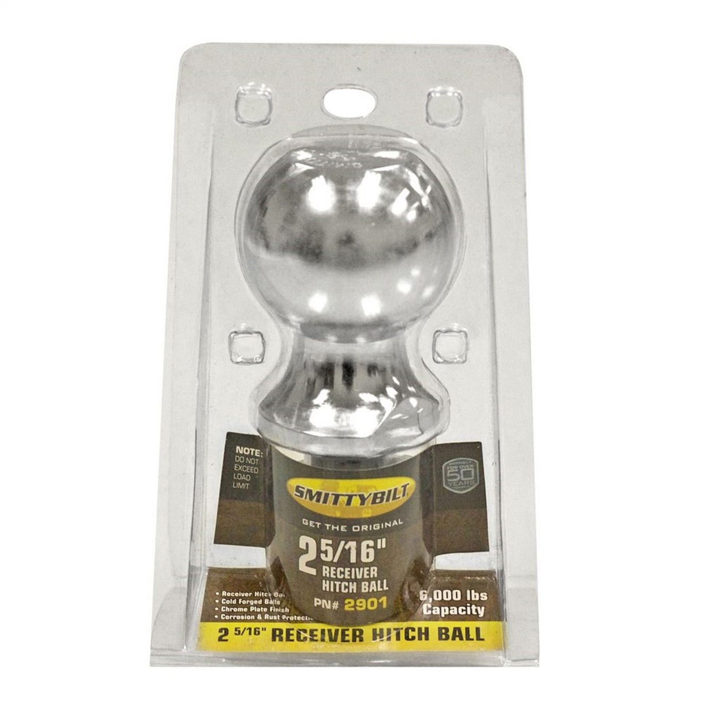 Smittybilt Trailer Hitch Ball 2 5/16 in. I 2901