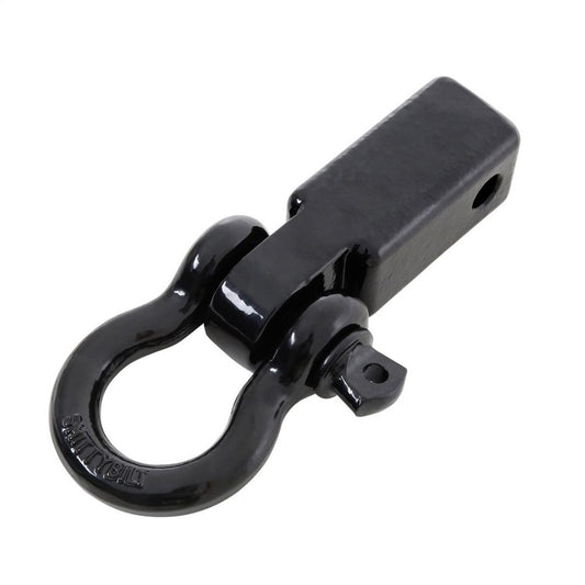 Smittybilt Receiver Hitch D Ring 3/4 in. For 2 in. Receivers Black No Drilling Installation I 29312B