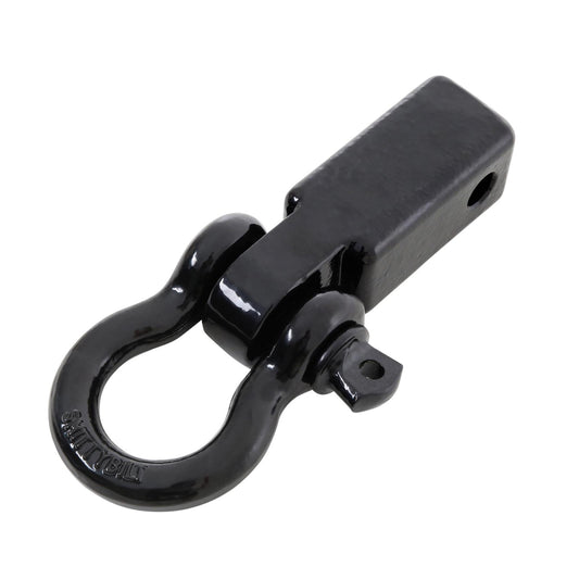 SMITTYBILT | Receiver Hitch D Ring 3/4 Inch 475 Ton Rating Fits 2 Inch Receiver Black  Smittybilt |29312B