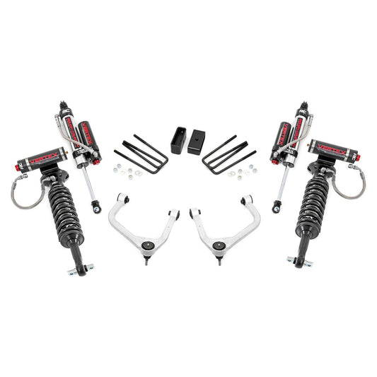Rough Country Vertex Coilovers w/Vertex Shocks 3.5 Inch Lift Kit I 29550
