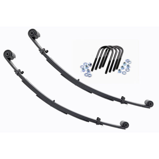 ROUGH COUNTRY Front Leaf Springs | 2.5" Lift | Pair | Ford Excursion/F-250 Super Duty/F-350 Super Duty 4WD | 8060Kit