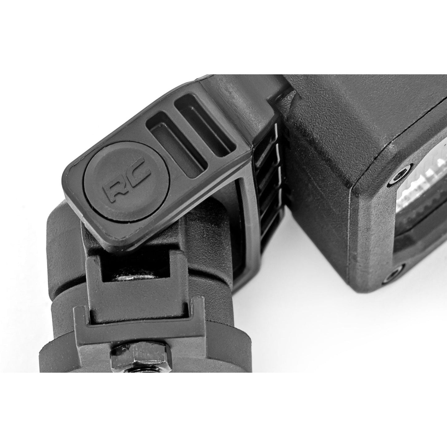 ROUGH COUNTRY Black Series LED Light Pair | 2 Inch | Flood | Swivel Mount | 70802