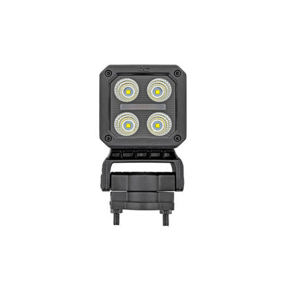 ROUGH COUNTRY Black Series LED Light Pair | 2 Inch | Flood | Swivel Mount | 70802