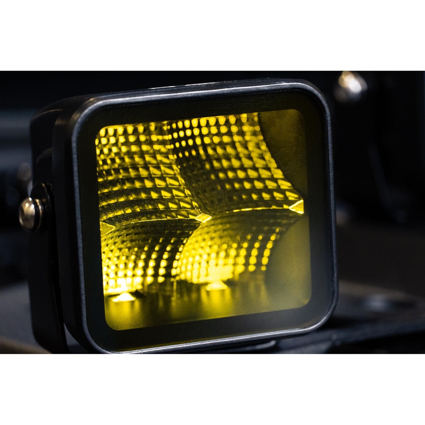 DV8 Off-Road 3-Inch Elite Series LED Amber Pod Light Single Pod C3| BE3EW40W-A