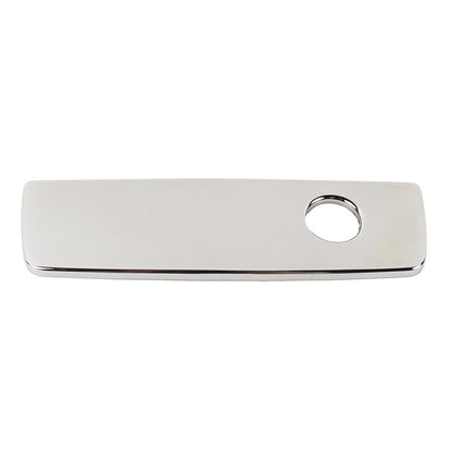 KENTROL Jeep JK Glove Box Door Handle Cover 07-18 Wrangler JK Polished Silver Kentrol  30001