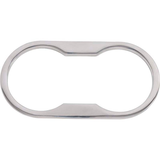 KENTROL Jeep JK Cup Holder Bezel 07-10 Wrangler JK Polished Silver Kentrol  30002