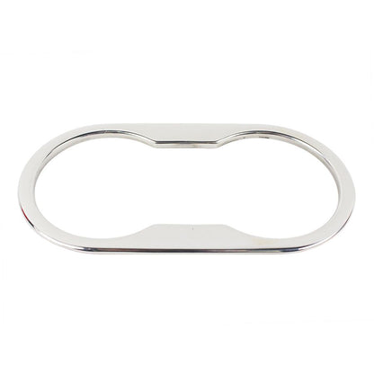 KENTROL Jeep JK Cup Holder Bezel 07-10 Wrangler JK Polished Silver Kentrol  30002
