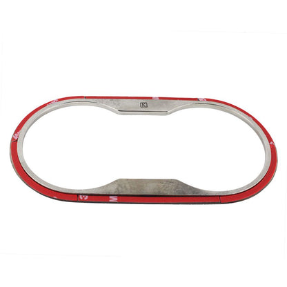 KENTROL Jeep JK Cup Holder Bezel 07-10 Wrangler JK Polished Silver Kentrol  30002