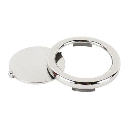 KENTROL Jeep JK Air Vent Assembly 8 Pieces 07-10 Wrangler JK Polished Silver Kentrol  30003