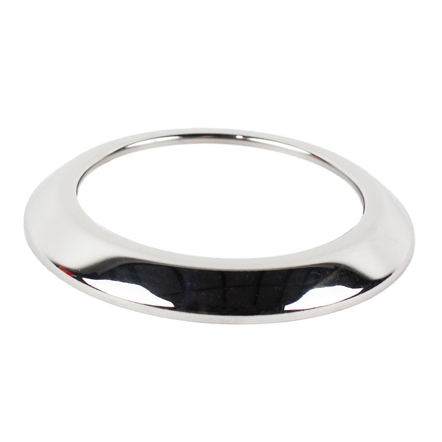 KENTROL Jeep JK Air Vent Bezels 4 Pieces 07-10 Wrangler JK Polished Silver Kentrol  30004