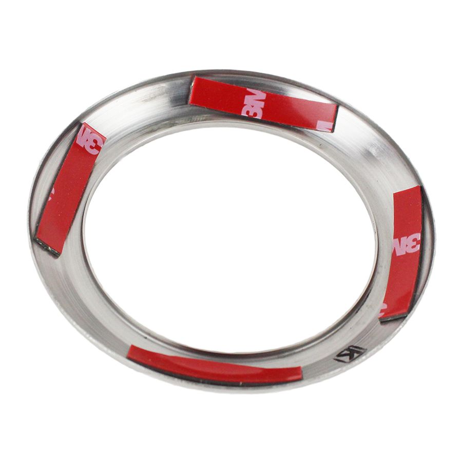 KENTROL Jeep JK Air Vent Bezels 4 Pieces 07-10 Wrangler JK Polished Silver Kentrol  30004